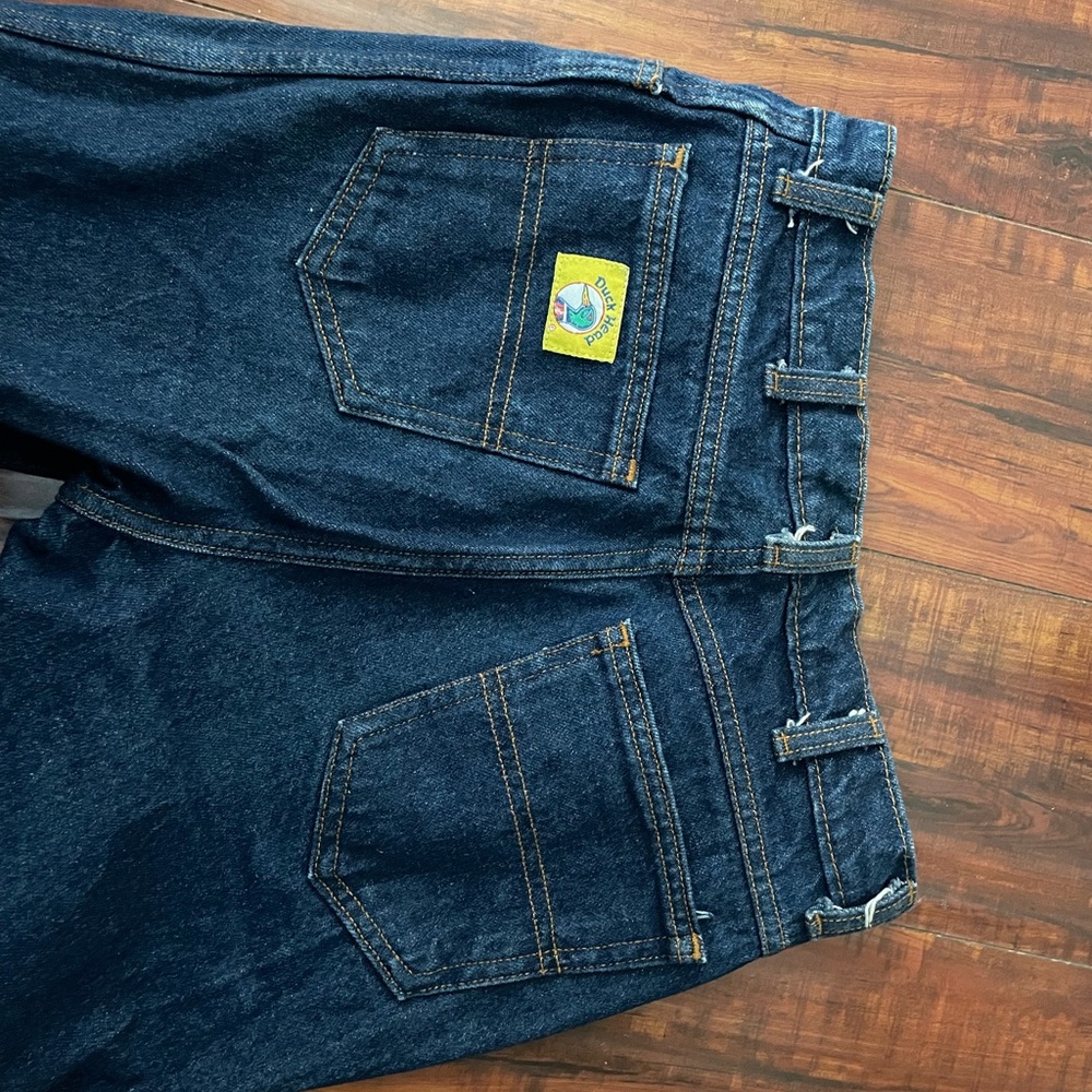 Straight leg Duck head jeans